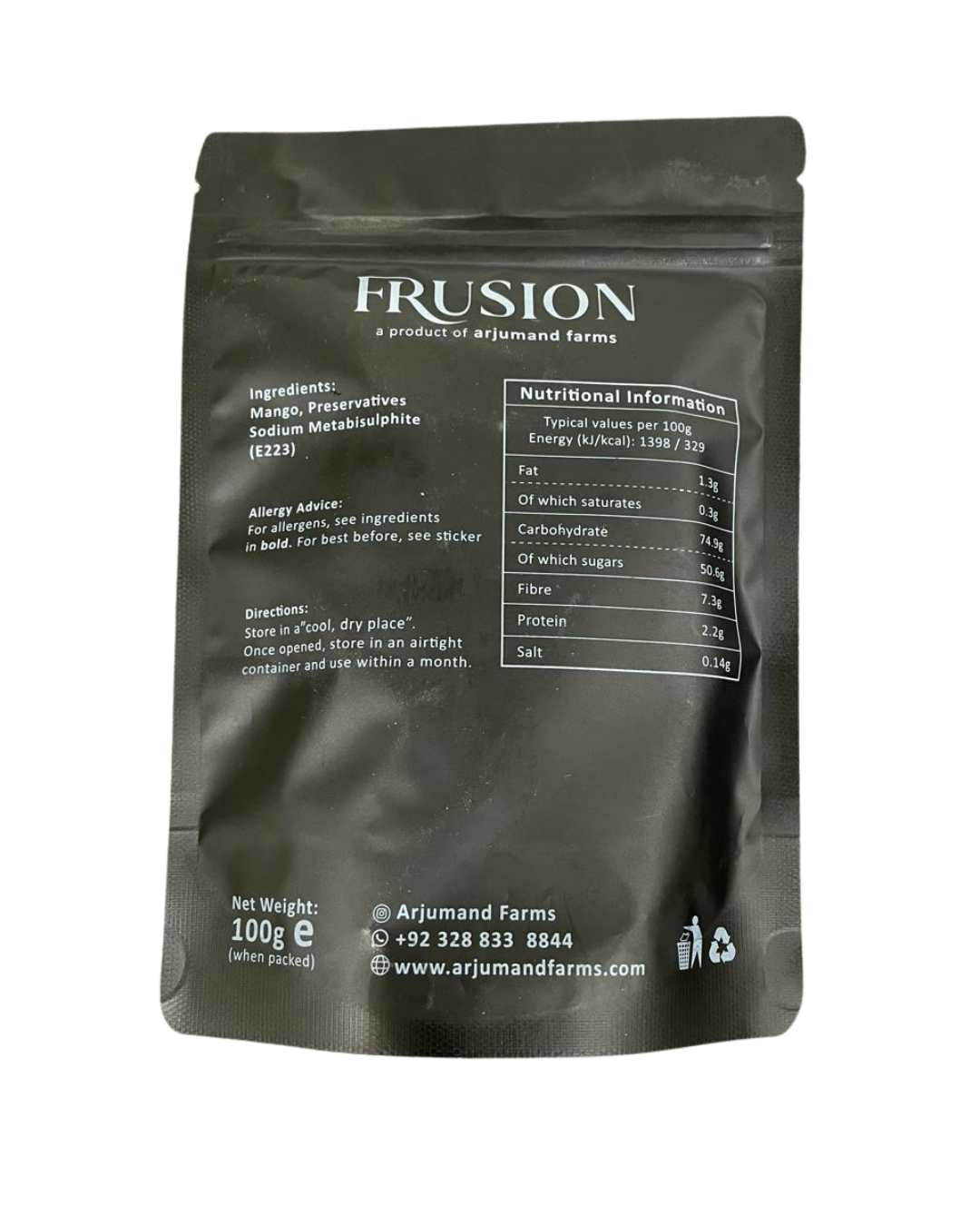 Dried Mango No Added Sugar